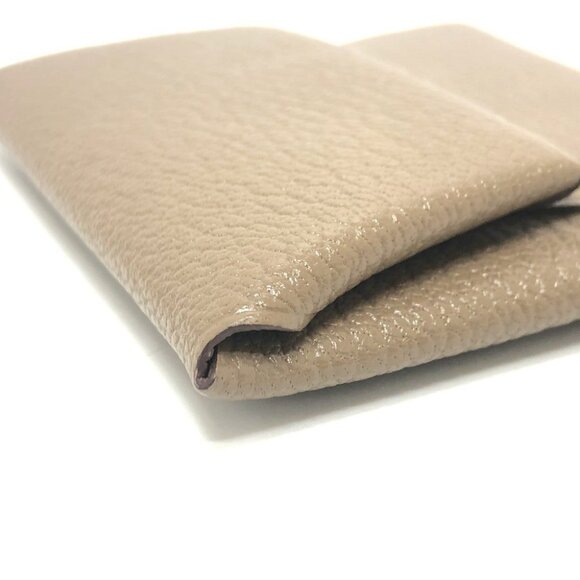 HERMES Bastia Coin Compartment Wallet coin purse Chevre Etoupe - Picture 14 of 16